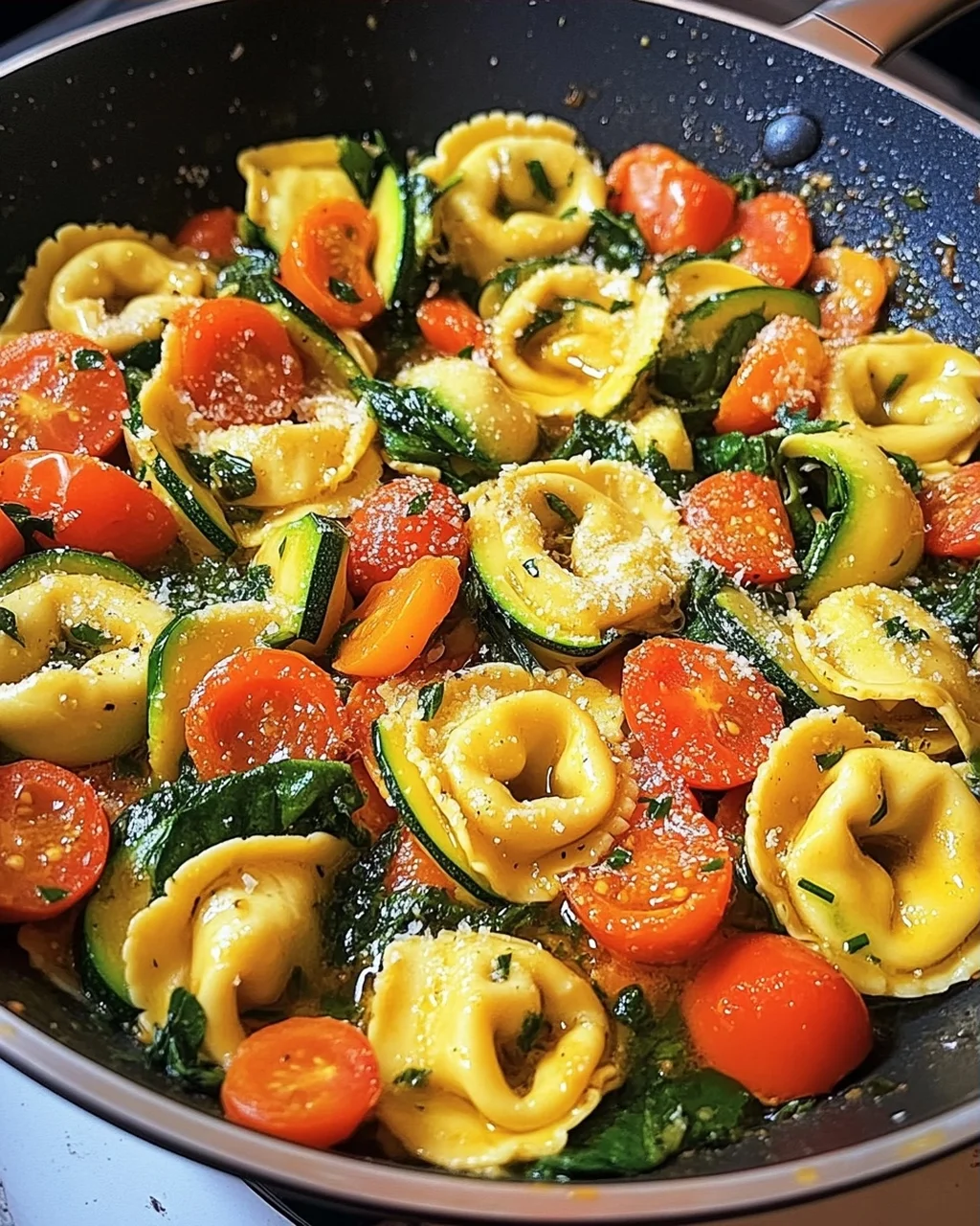 Tortellini-Gemüsepfanne
