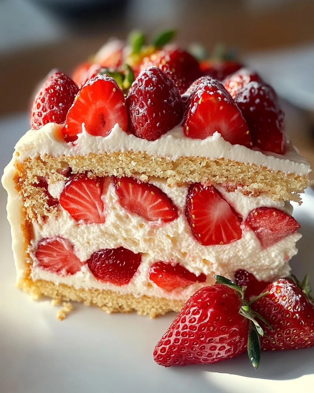 Weltbestes Erdbeerkuchen Rezept