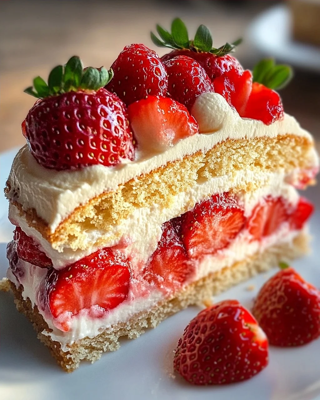 Weltbestes Erdbeerkuchen Rezept